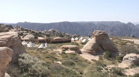 Romana camp 2 shots Stock Footage 8654503