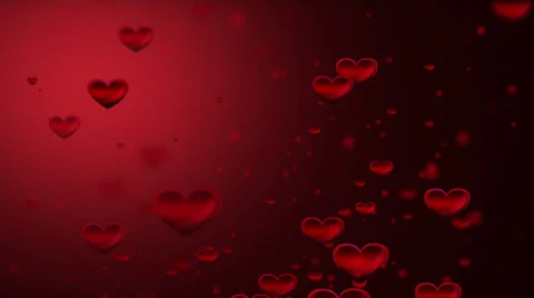 Romance background. Hearts. Stock-Footage 33867587
