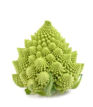 Romanesque cauliflower Stock Photos