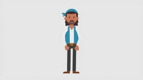 Romani Man Angry Stock Footage 205052741