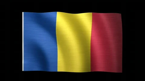 Romania Flag C Vidéo 116582
