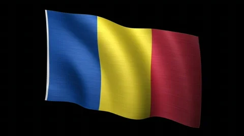 Romania Flag A Vidéo 116243