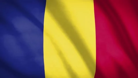 Romania Flag Stock Footage 188156078