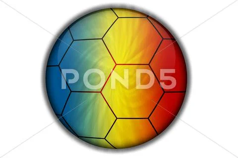 Romania FLAG PSD-Vorlage