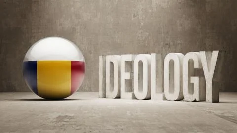 Romania. Ideology  Concept. Stock Illustration