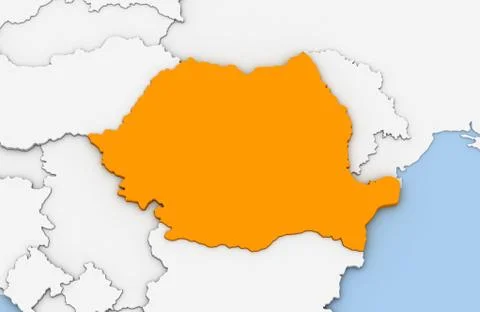 Romania Stock Illustration