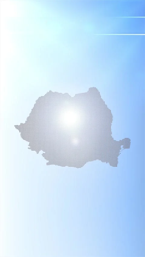 Romania Map Opener Stock Footage 276973455
