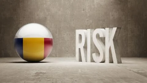 Romania. Risk Concept. Stock Illustration