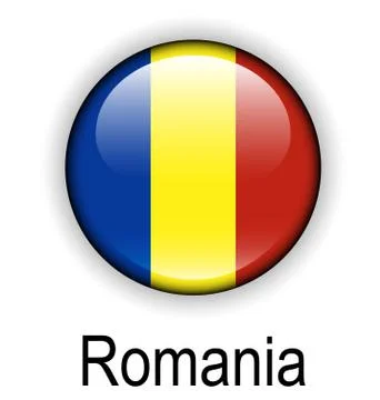 Romania state flag Stock Illustration