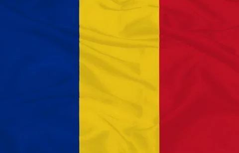 Romania texture Flag Stock Illustration