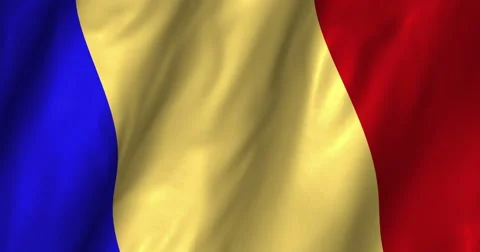 Romania waving flag 4K Stock Footage 51415879