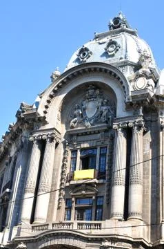 Romanian architecture Stock Photos