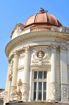 Romanian architecture Stock Photos