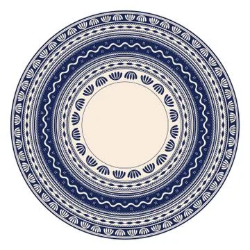 Romanian Corund 3 Illustrazione stock