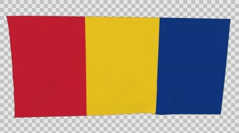 Romanian flag Stock Footage 58422986