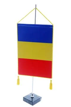 Romanian flag Stock Photos