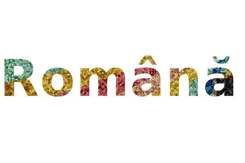 Romanian language Stock Illustration