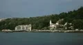 The Romanian Queen Castle in Balchik, Bulgaria, Black Sea, Tourist Attraction HD Footage