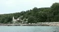 The Romanian Queen Castle in Balchik, Bulgaria, Black Sea, Tourist Attraction HD Footage