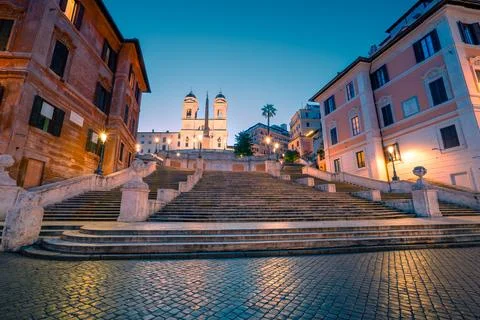 Romanian Spanish Steps Stock Photos