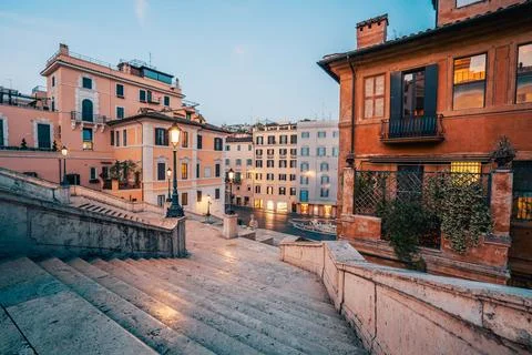 Romanian Spanish Steps Stock Photos