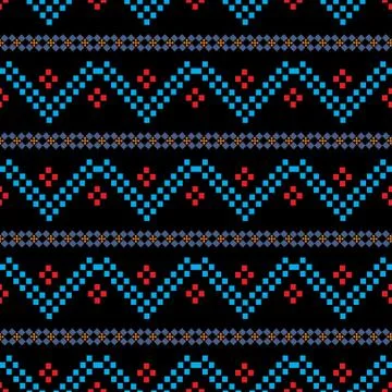 Romanian traditional pattern Stock Illustration
