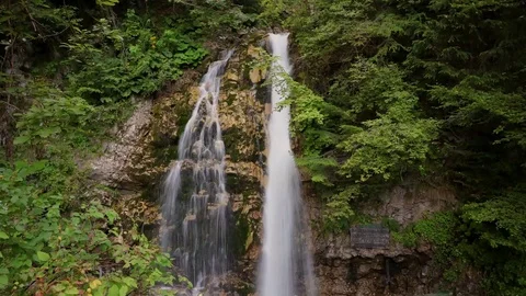 Romanian Waterfall Timelapse Stock Footage 97129108