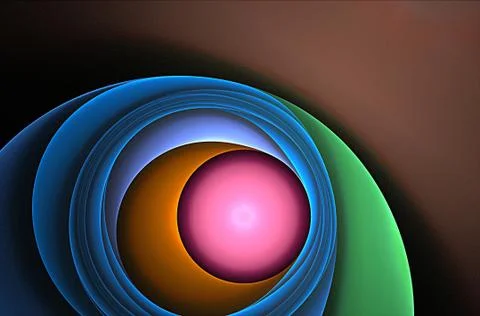 Romantic abstract background Stock Illustration