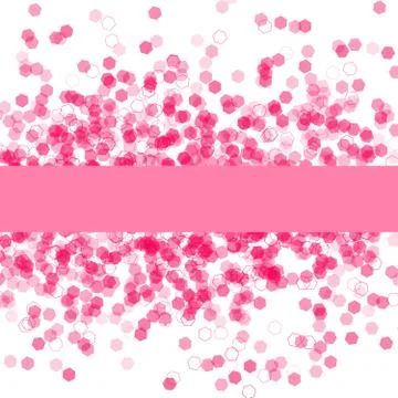 Romantic abstract background postcard Stock Illustration