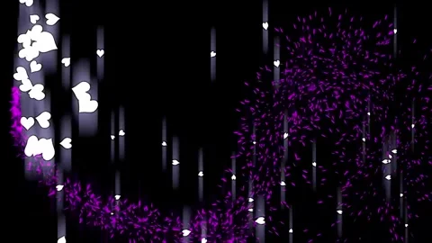 Romantic animation Stock Footage 327241369