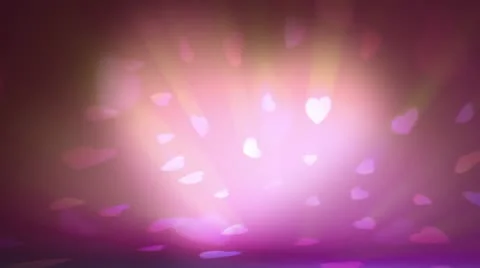 Romantic background, beautiful 3d animation Stock Footage 17156322