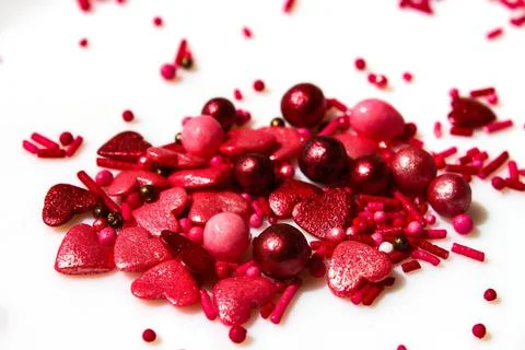 Romantic background composition Stock Photos