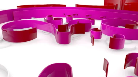 Romantic background. Hearts. Stock-Footage 33867719