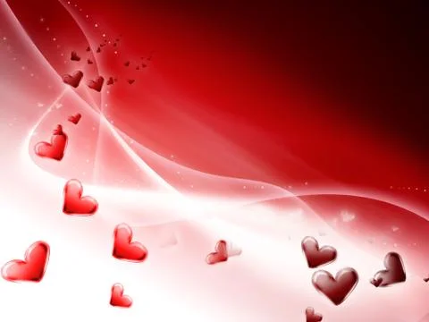 Romantic background Stock Illustration