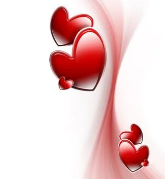 Romantic background Stock Illustration