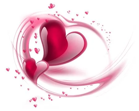 Romantic background Stock Illustration