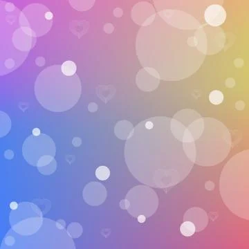 Romantic background Stock Illustration