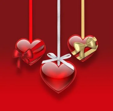 Romantic background Stock Illustration