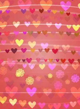 Romantic background Stock Photos