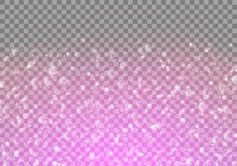 Romantic background with sparkles Stock Illustration