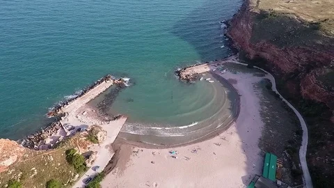 Romantic bay Bolata Stock Footage 80892319