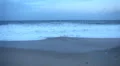 A romantic blonde girl walking on a tropical beach in Thailand HD Footage