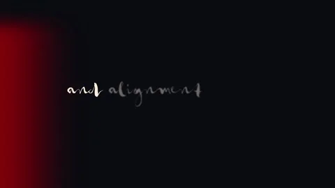 Romantic Blurred Song Lyrics Stock After Effects