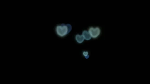 Romantic Bokeh Overlay Stock Footage 89598171