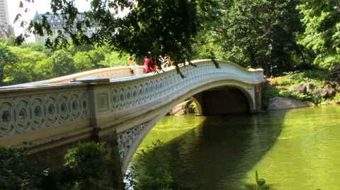 Romantic Bridge HD Stock Footage 40714468