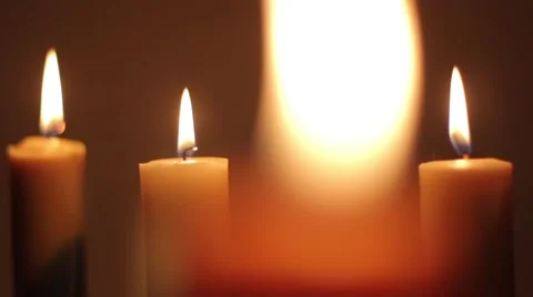 Romantic Candle 2 Stock Footage 47098781
