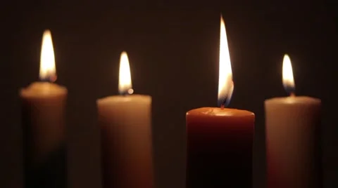 Romantic Candle 3 Stock Footage 47099302