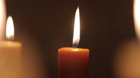 Romantic Candle 8 Stock Footage 47111287