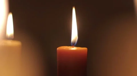 Romantic Candle 9 Stock Footage 47113332