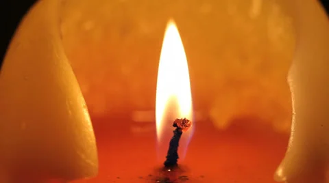 Romantic candlelight Stock Footage 32257954